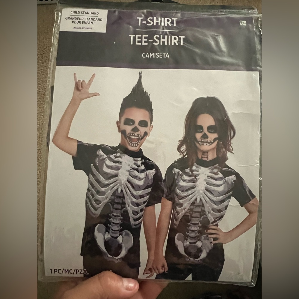 Kids skeleton top